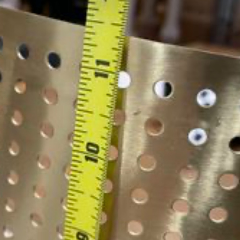 1 Perforated wall sconce - Picture 3 of 5